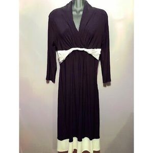 Jones New York Black knit dress